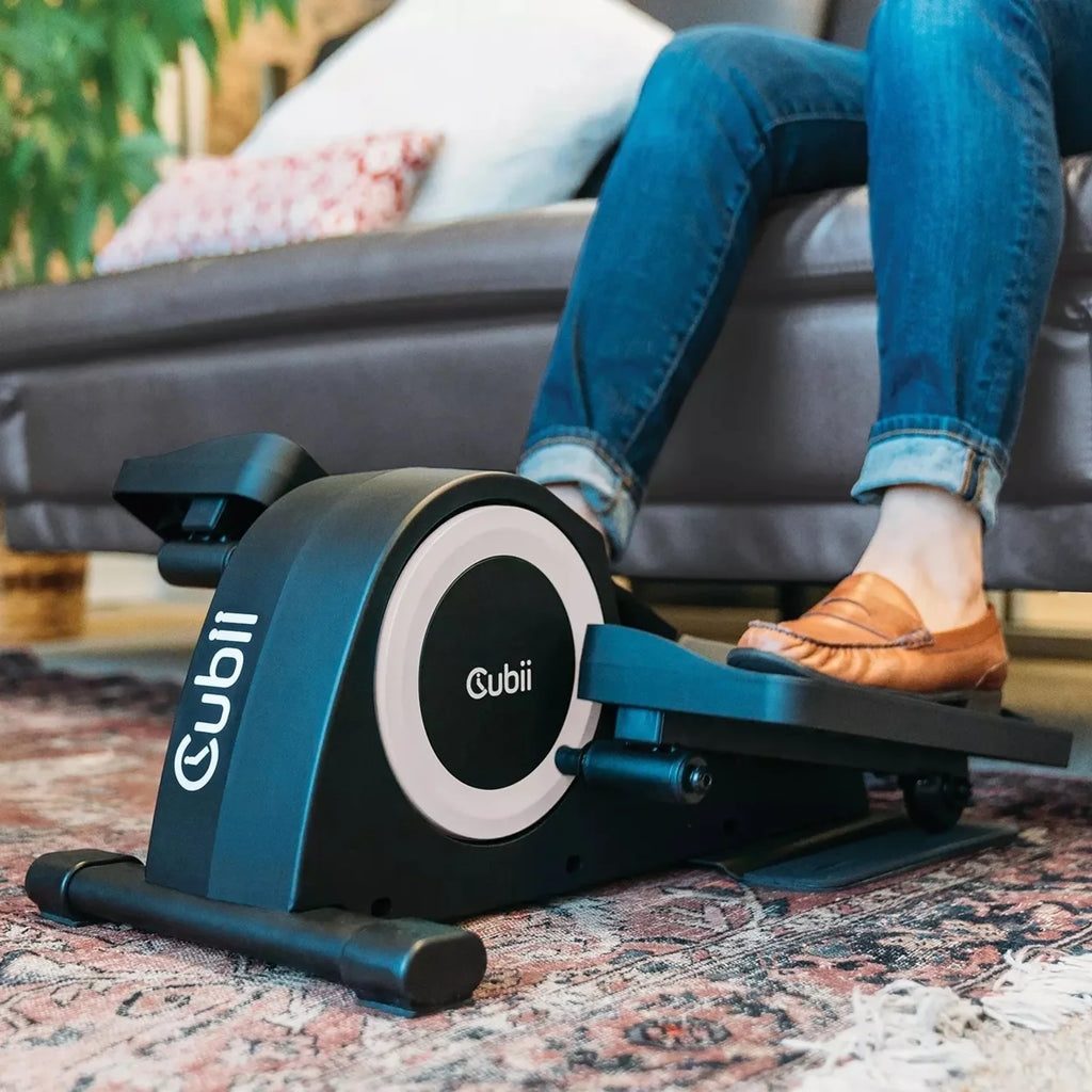 Compact Under Desk Elliptical with Non-Slip Mat B14712