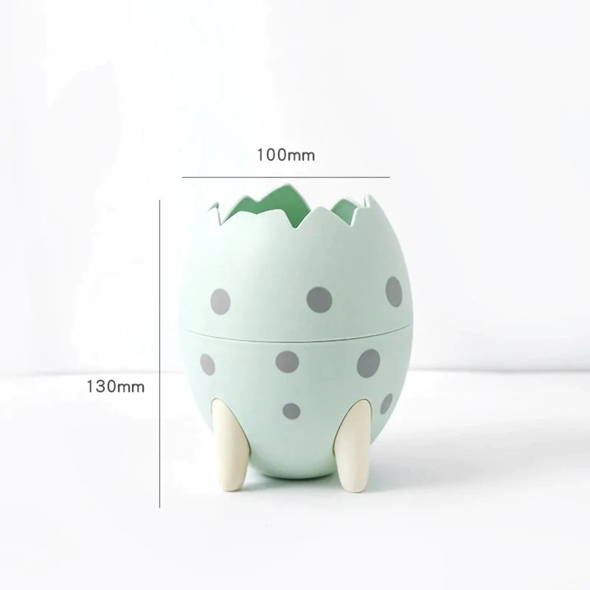 Kawaii Dinosaur Egg Pen Holder Large Capacity Desktop Stationery Storage Box N8212