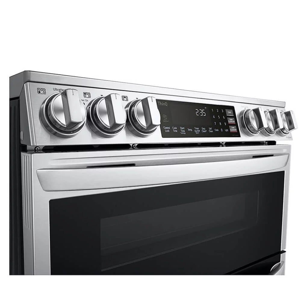 7.3 Cu. Ft. Black Stainless Steel Slide-In Electric Range C374