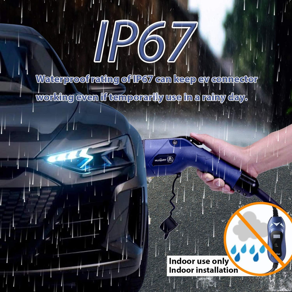 Portable EV Charger with 25ft Cable S42130