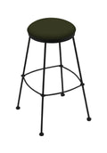 25 inch Stationary Counter Stool with Black Wrinkle Finish U7927
