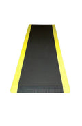 Anti-Fatigue Mat Black with Yellow Borders 4 ft. x 3 ft. x 0.63 in. E194
