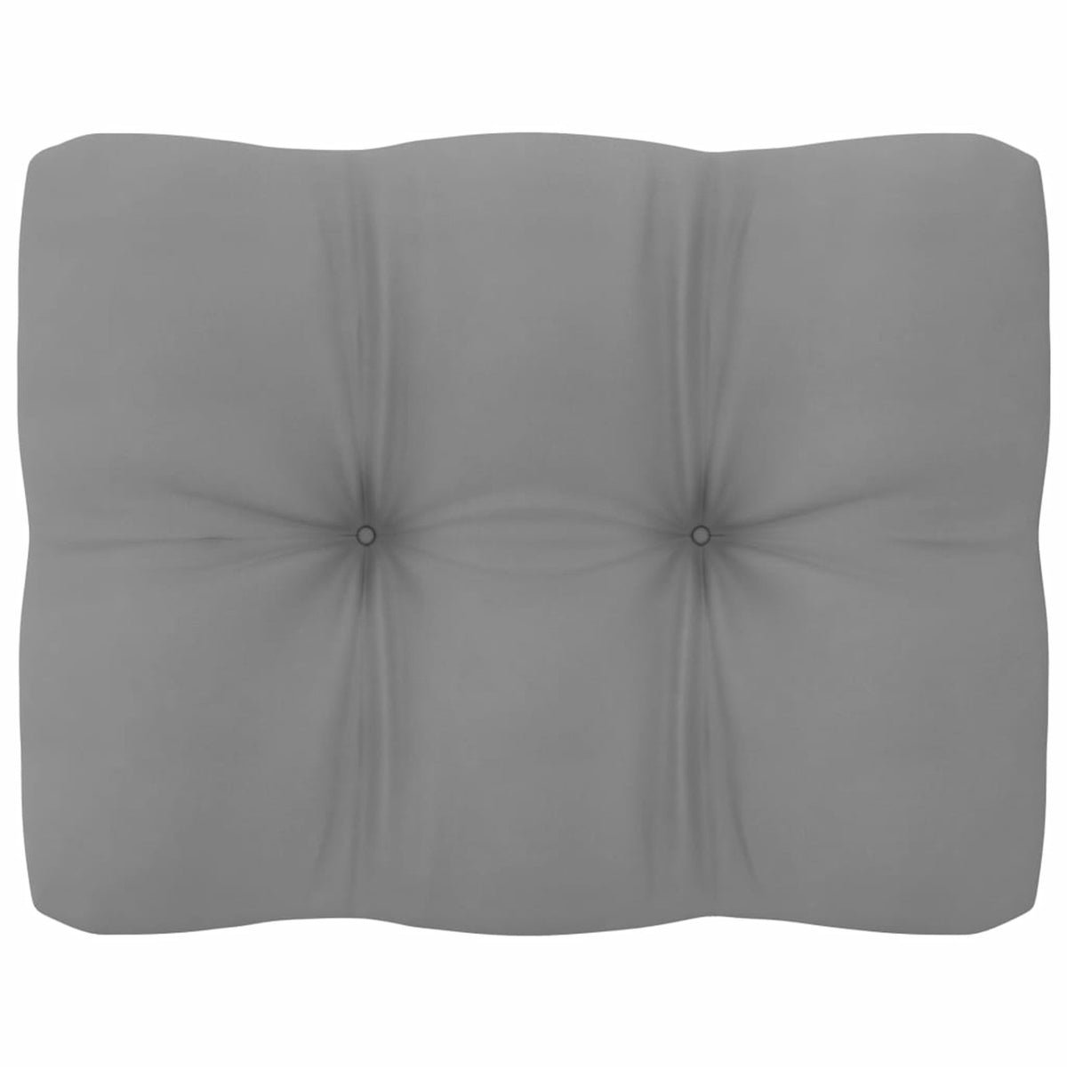 12 Piece Gray Cushioned Pinewood Sectional Outdoor Furniture Set F766584