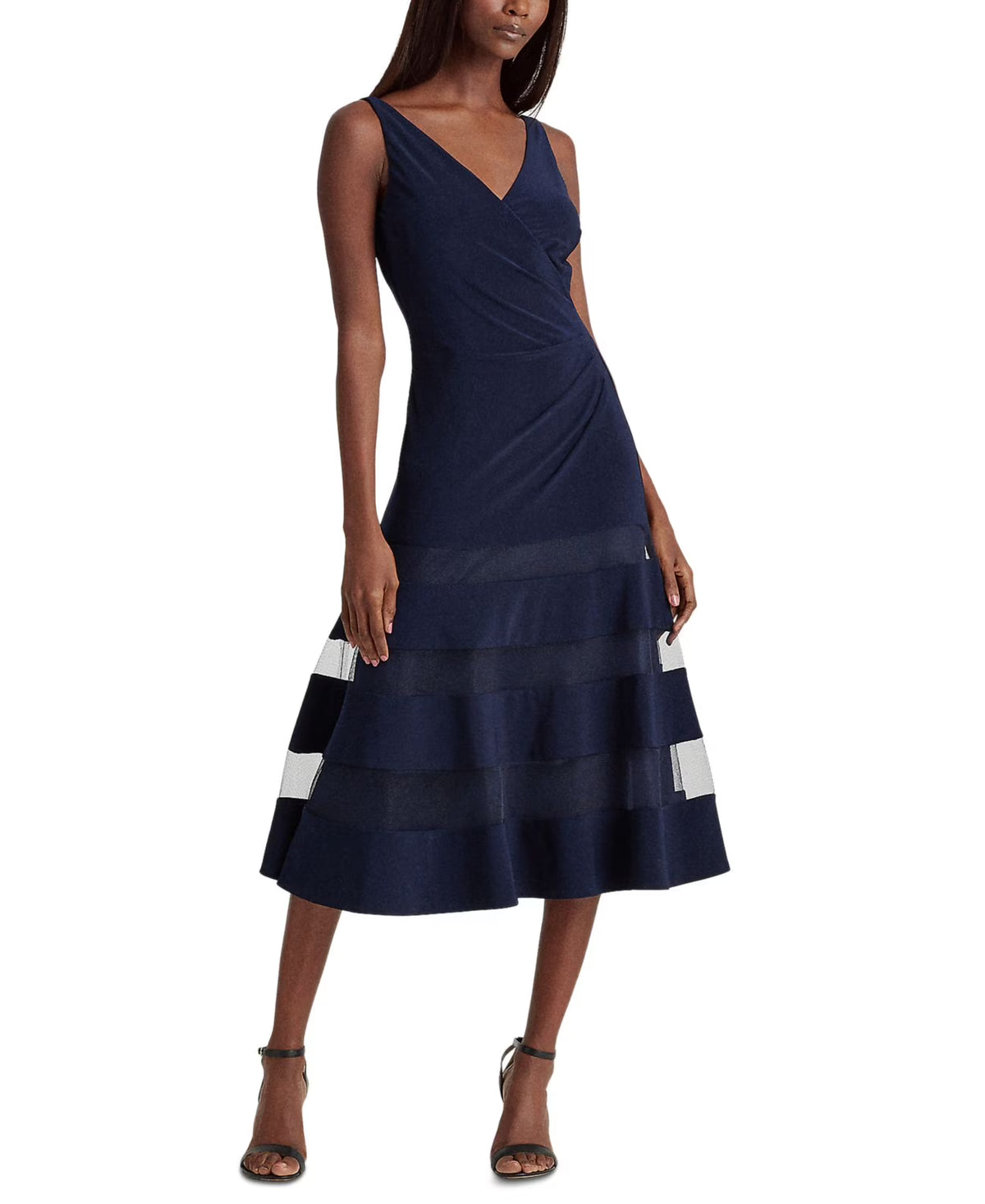 Blue 2 A-Line Dress O288