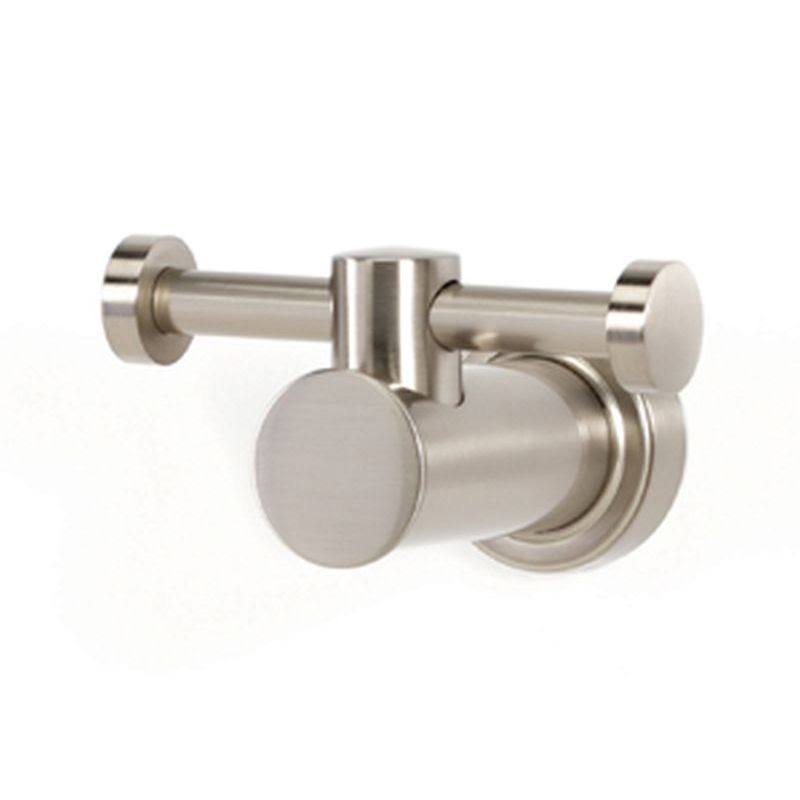 Satin Nickel Double Robe Hook E550