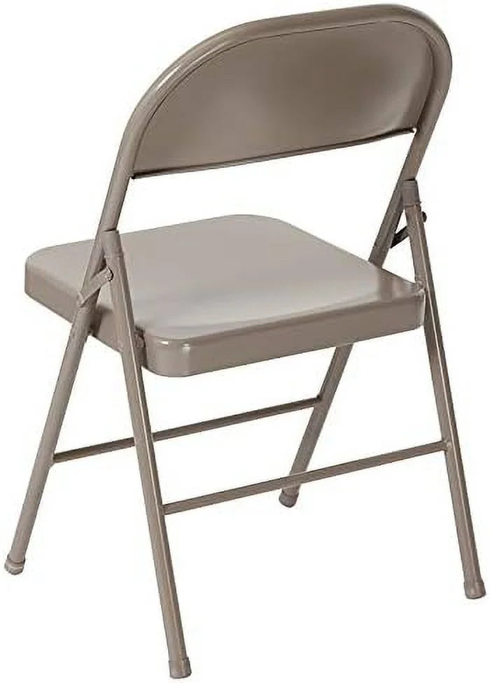 Gray Metal Folding Chair H79357