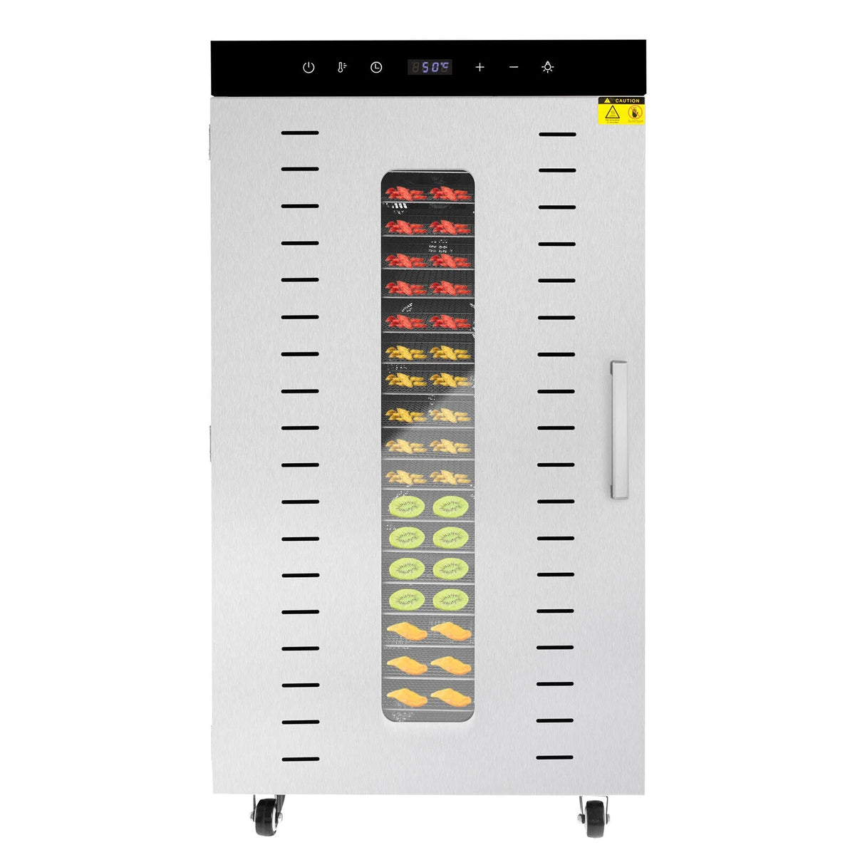 1700W Food Dehydrator with 20 Stainless Steel Trays T643635