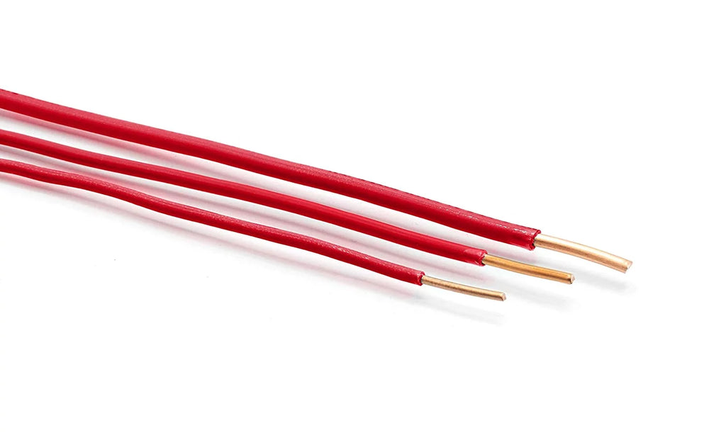 10 AWG Insulated Solid Copper THHN THWN Wire 100 Feet Red U592
