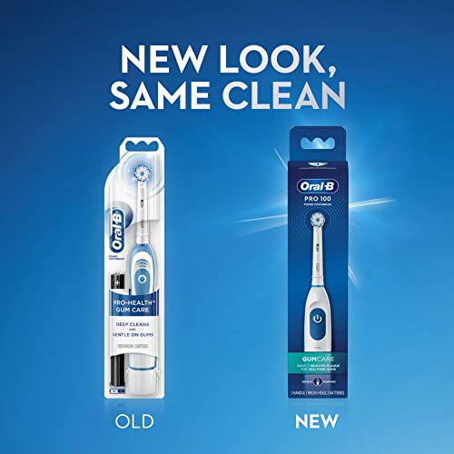 White Battery Powered Electric Toothbrush W57138