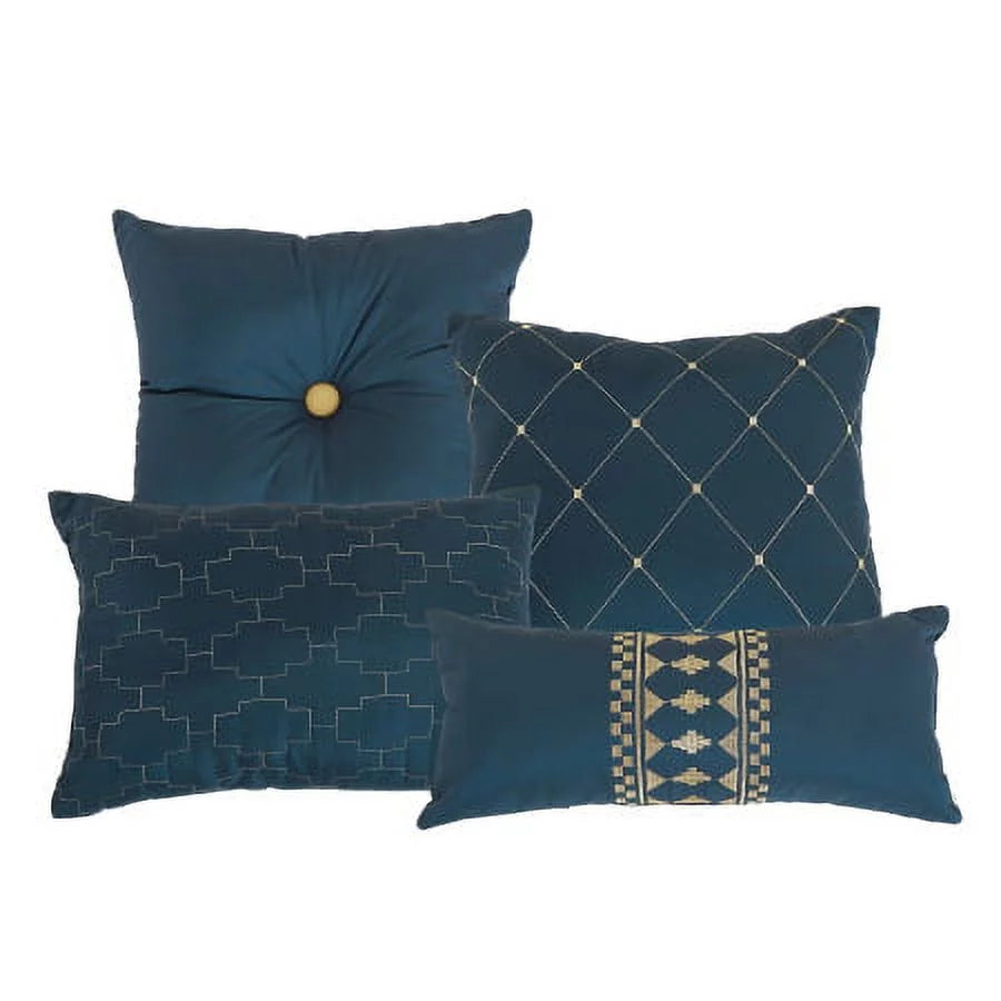 King 7 Piece Microfiber Comforter Set Y21118