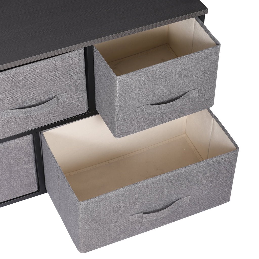 5 Drawers Fabric Dresser Storage Tower J8813
