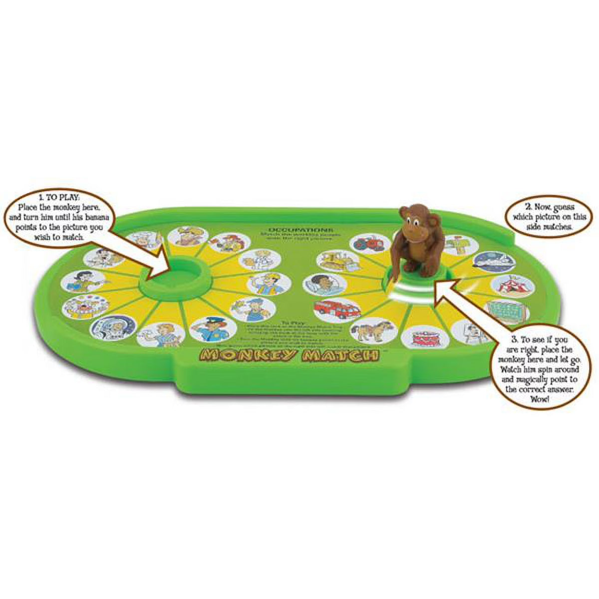 Monkey Match Game D882