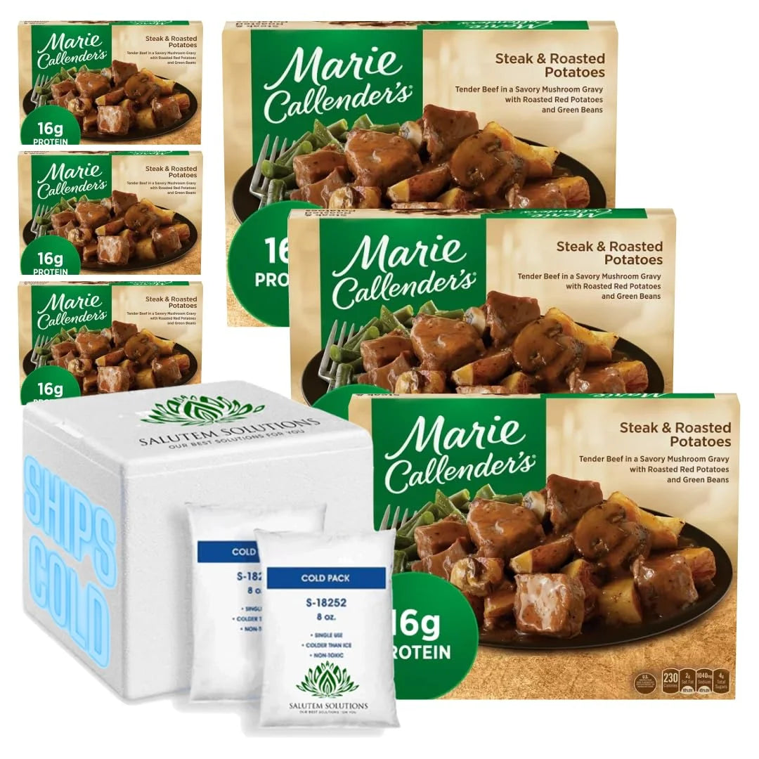 Steak & Roasted Potatoes Frozen Meal, 11.9 oz, Pack of 6 U91548