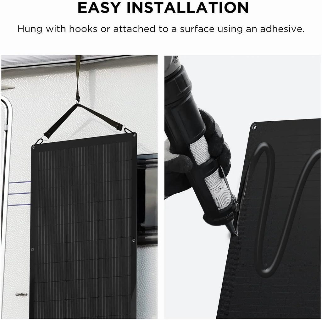 100W Flexible Solar Panel IP68 Waterproofing V252068