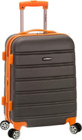 Charcoal Hardside Expandable Spinner Wheel Luggage, Carry-On 20-Inch V873706
