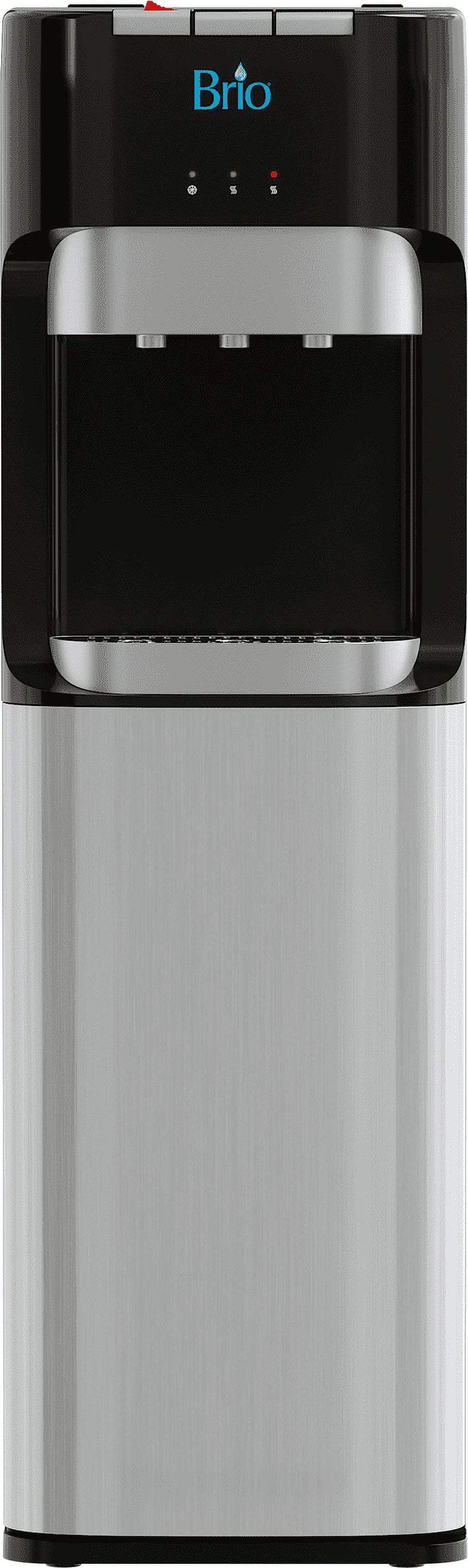 Bottom Load Water Cooler Dispenser with Hot, Cold and Room Temperature Water, Height 41.4" W8036