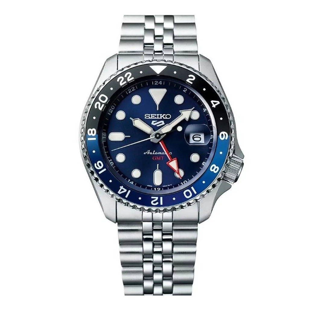 Black and Blue Bezel Watch B677