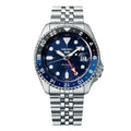 Black and Blue Bezel Watch B677