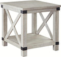Whitewash Rectangular End Table M658729