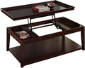 Lift-Top Cocktail Table with Casters O8384