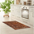 Orange Rectangle Kitchen Mat X778488