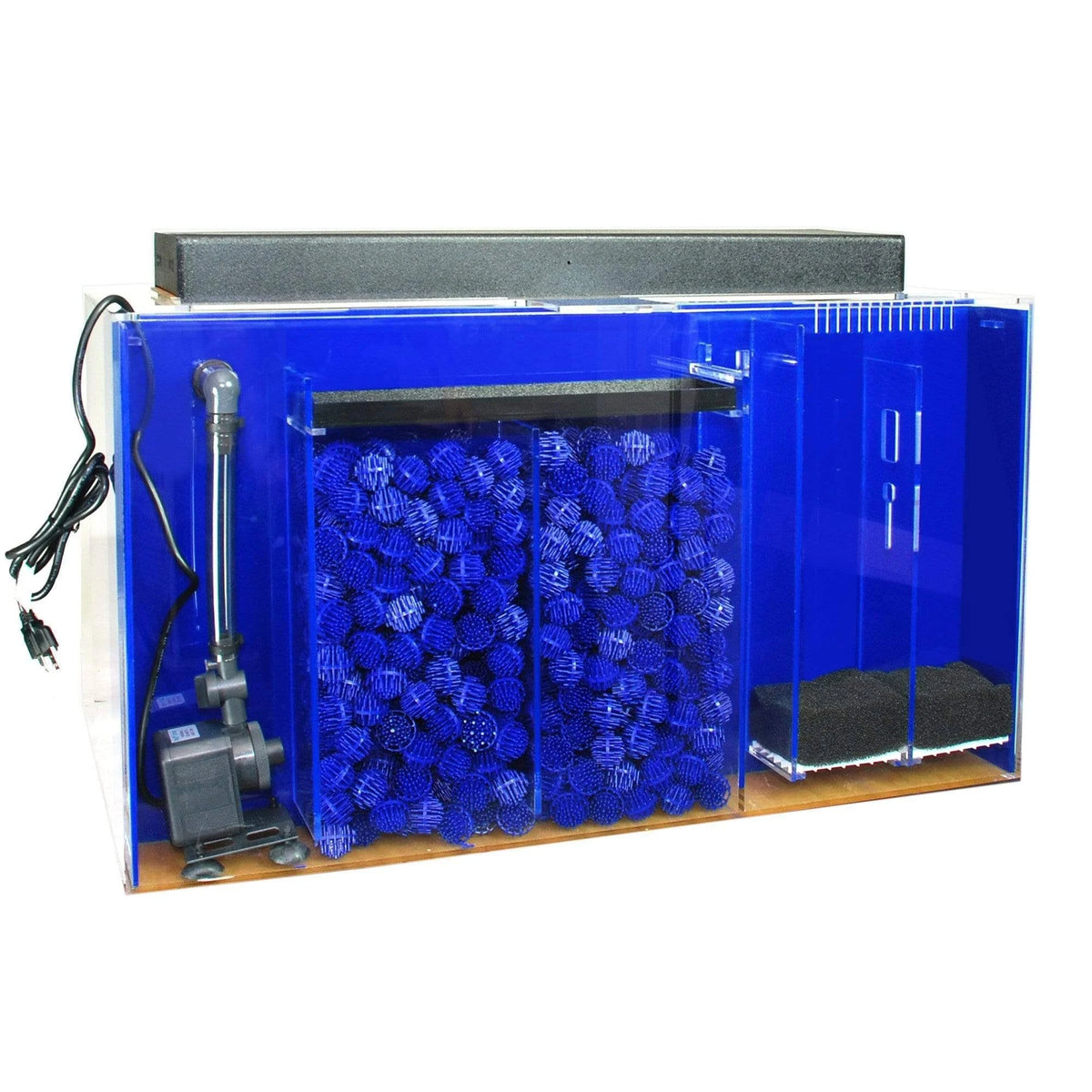 Sapphire Blue Rectangle UniQuarium B605559