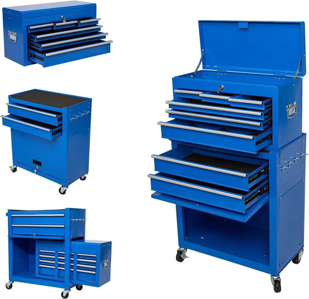 8-Drawer Rolling Tool Chest with Lock C9414