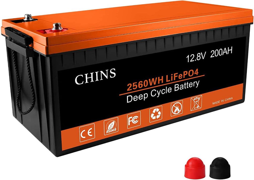 LiFePO4 Battery 12V 200AH Plus Lithium Battery with 200A BMS Y943854