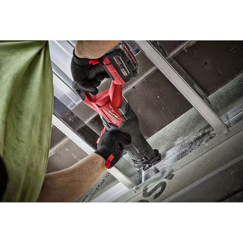 18-Volt Lithium-Ion Brushless Cordless Reciprocating Saw and Hammer Drill H832