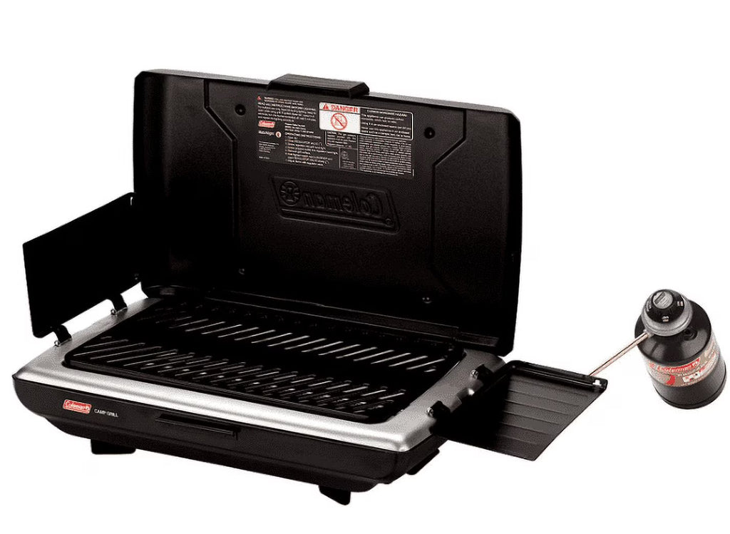 Open Box Propane Camping Grill Z29594