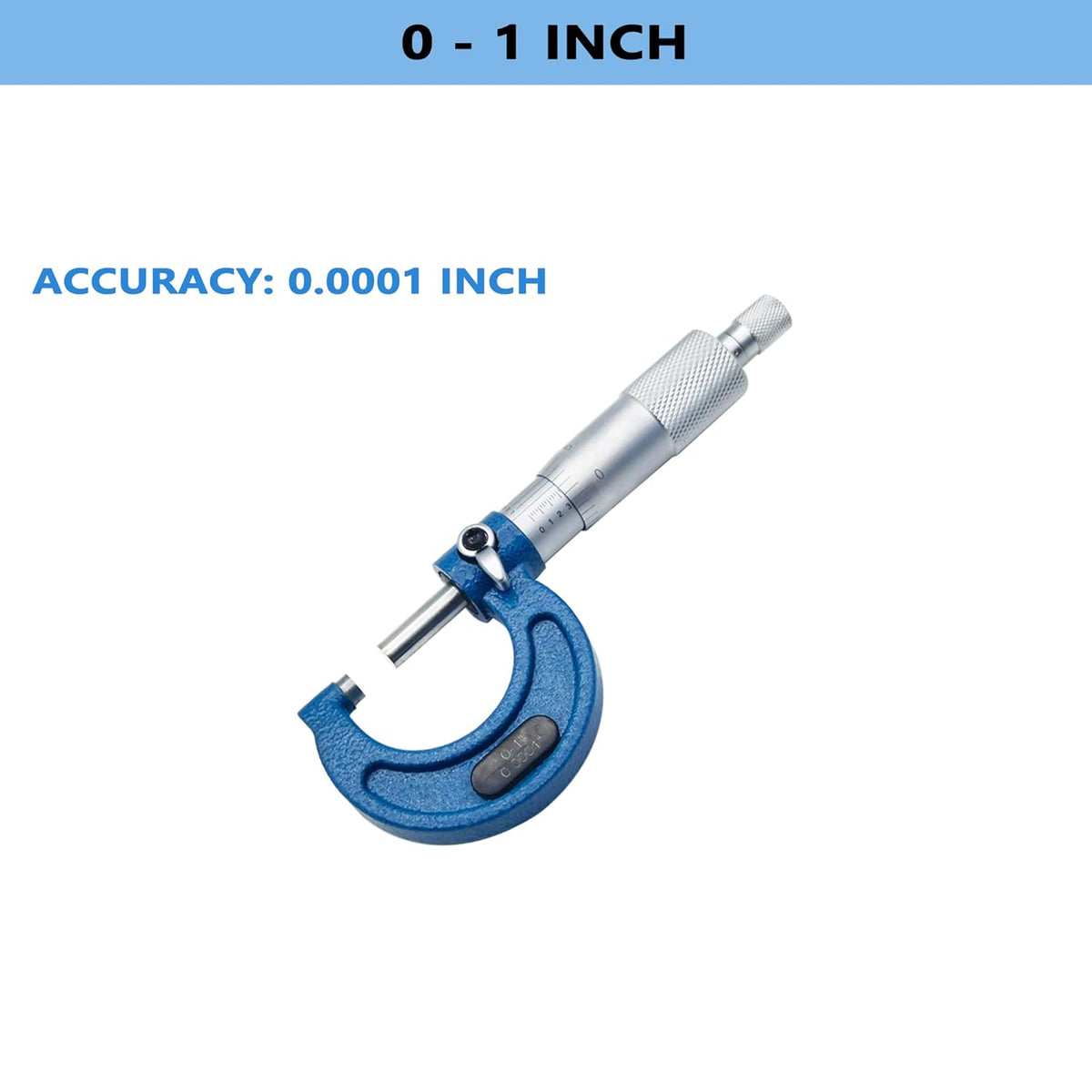 Outside Micrometer Set 0-4 / 0.0001 with Padded Case E514032