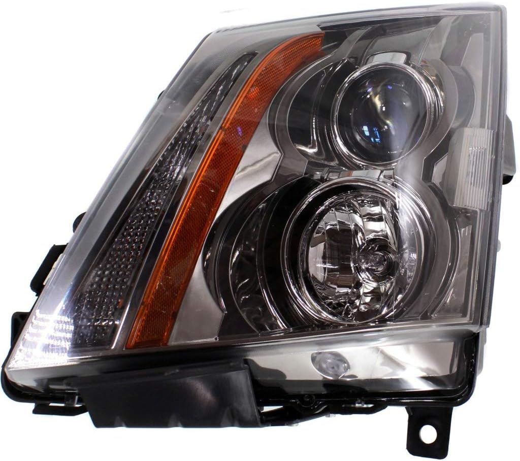 Headlight Assembly for Cadillac CTS Sedan 2008-2014 Driver Side Halogen U714