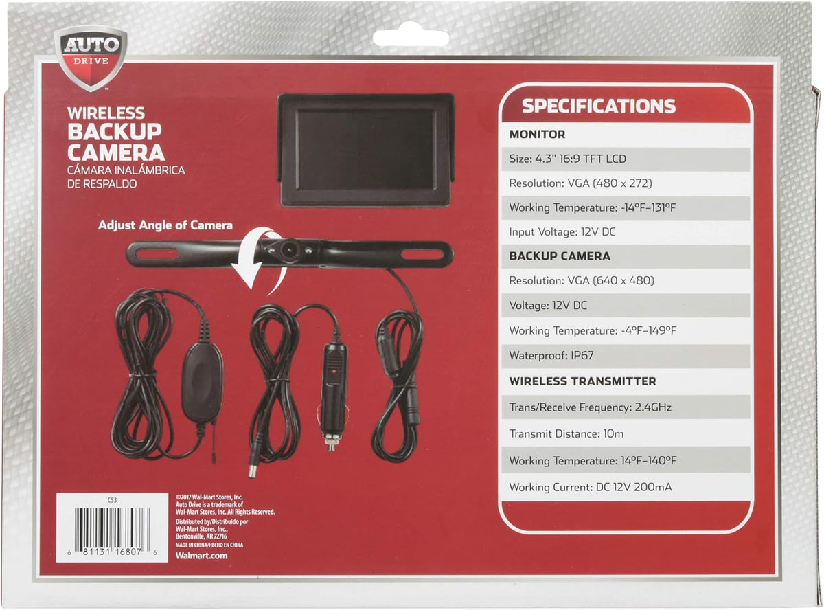 Wireless Backup Camera Pack of 2 R198