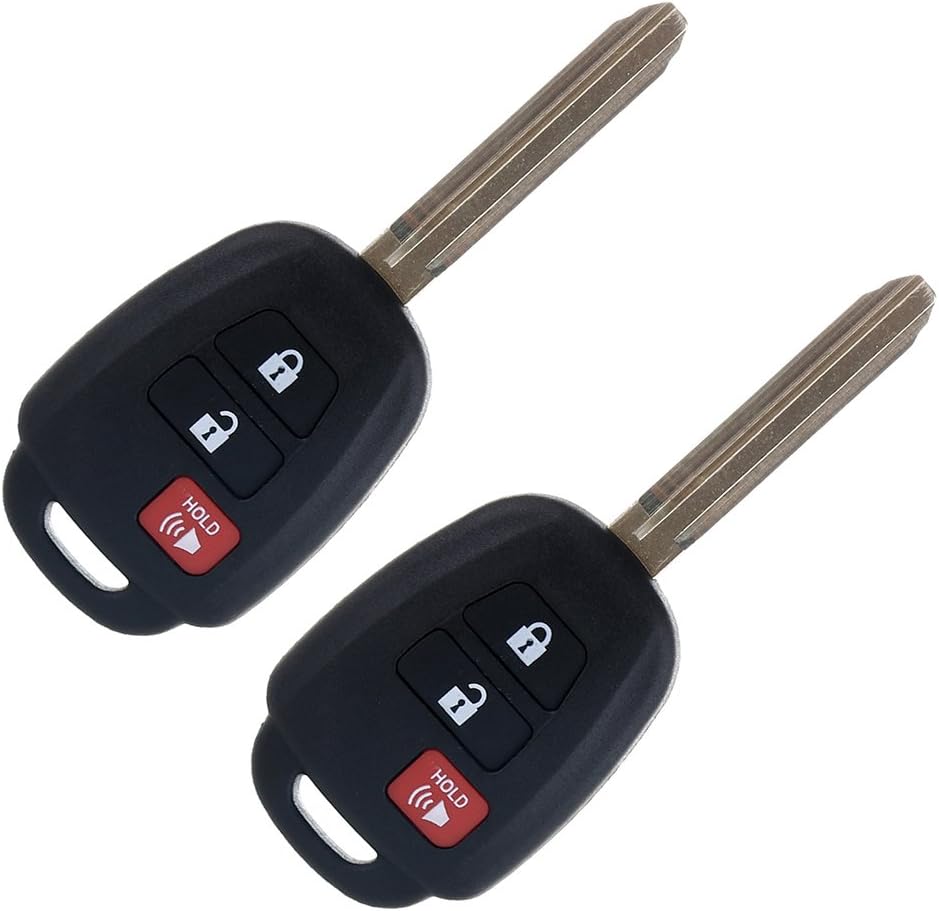 1pc 3 Buttons Keyless Remote Car Uncut Transmitter Key Fob Chip Y85370