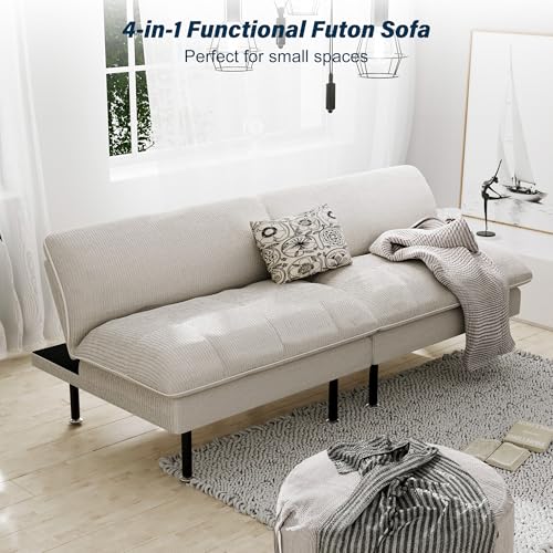 Green 4 in 1 Convertible Futon Sofa Bed P93905