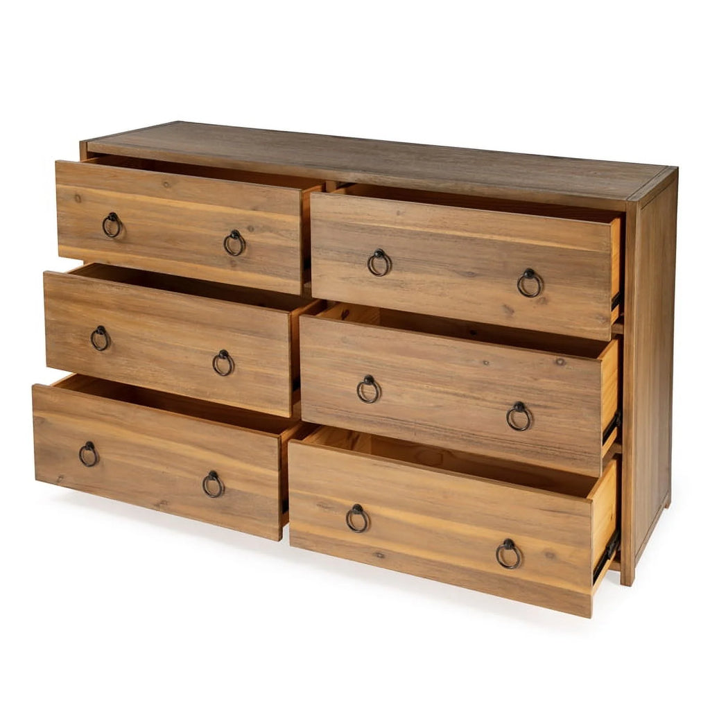 6-Drawer Engineered Wood Double Dresser N31842