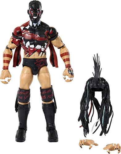 WWE Elite Collection Action Figure & Accessories, 6-inch Collectible with 25 Articulation Points & Swappable Hands J100002