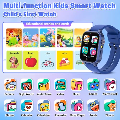 Kids Smart Watch with 26 Games, HD Camera, Touchscreen N90720
