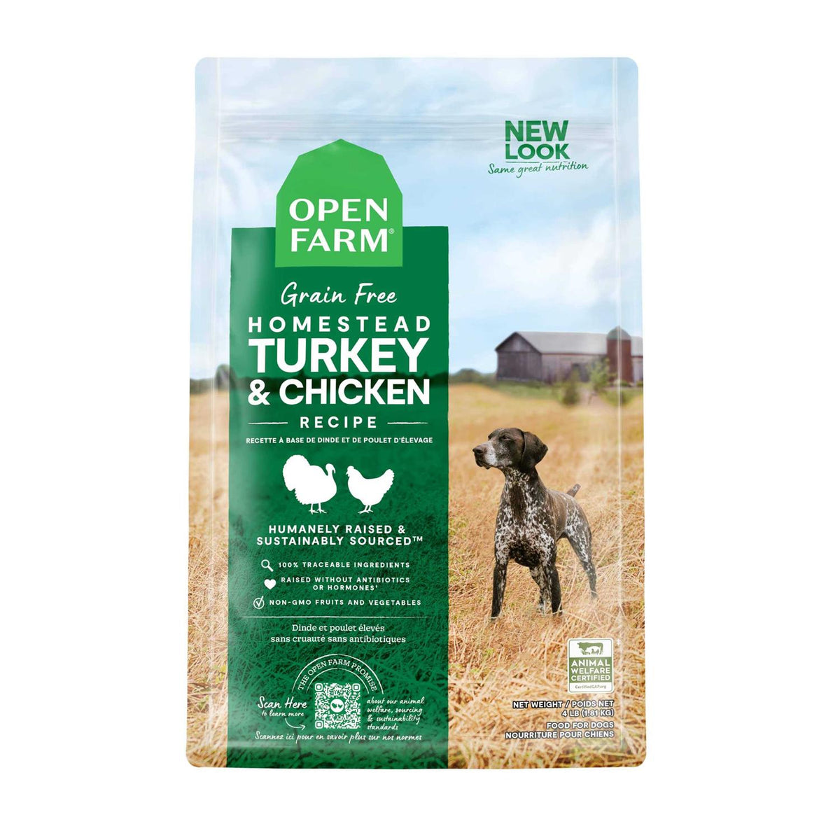 Grain Free Turkey & Chicken Dry Dog Food O15569
