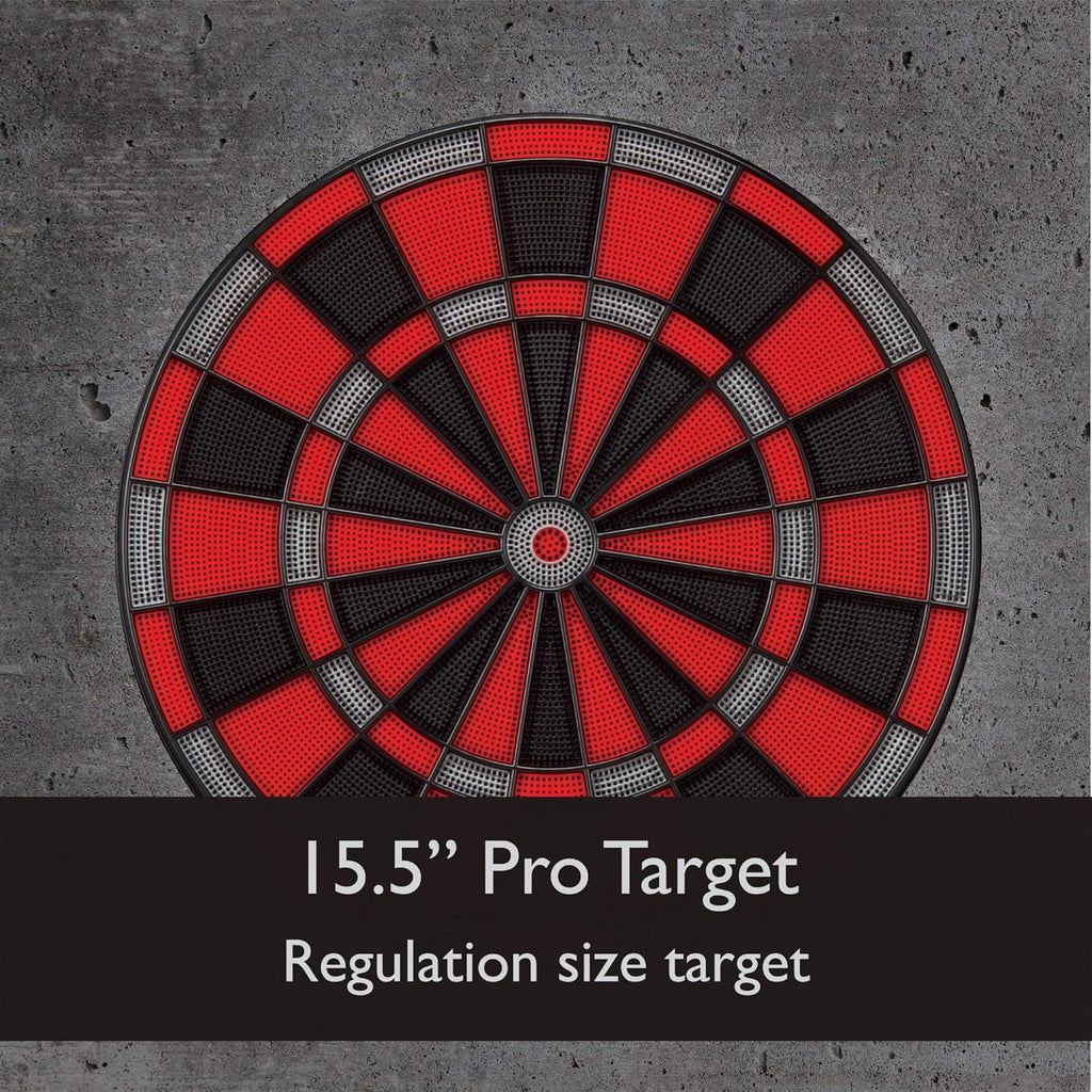 Electronic Dartboard with Darts and Extra Tips Y92928