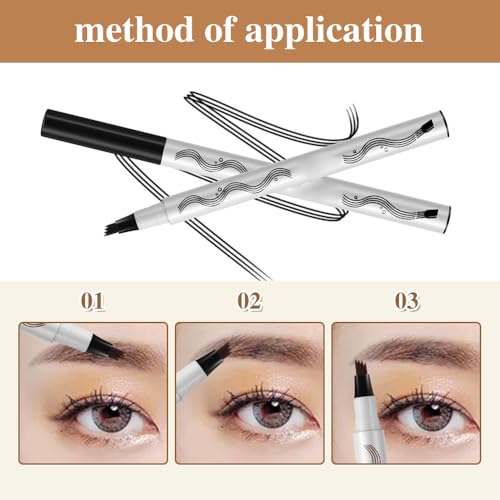 4 Tip Microblade Brow Pen (Light Brown) D59137