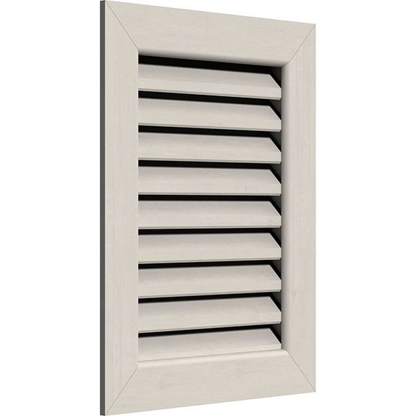 28 inch x 28 inch Primed Western Red Cedar Gable Vent L625