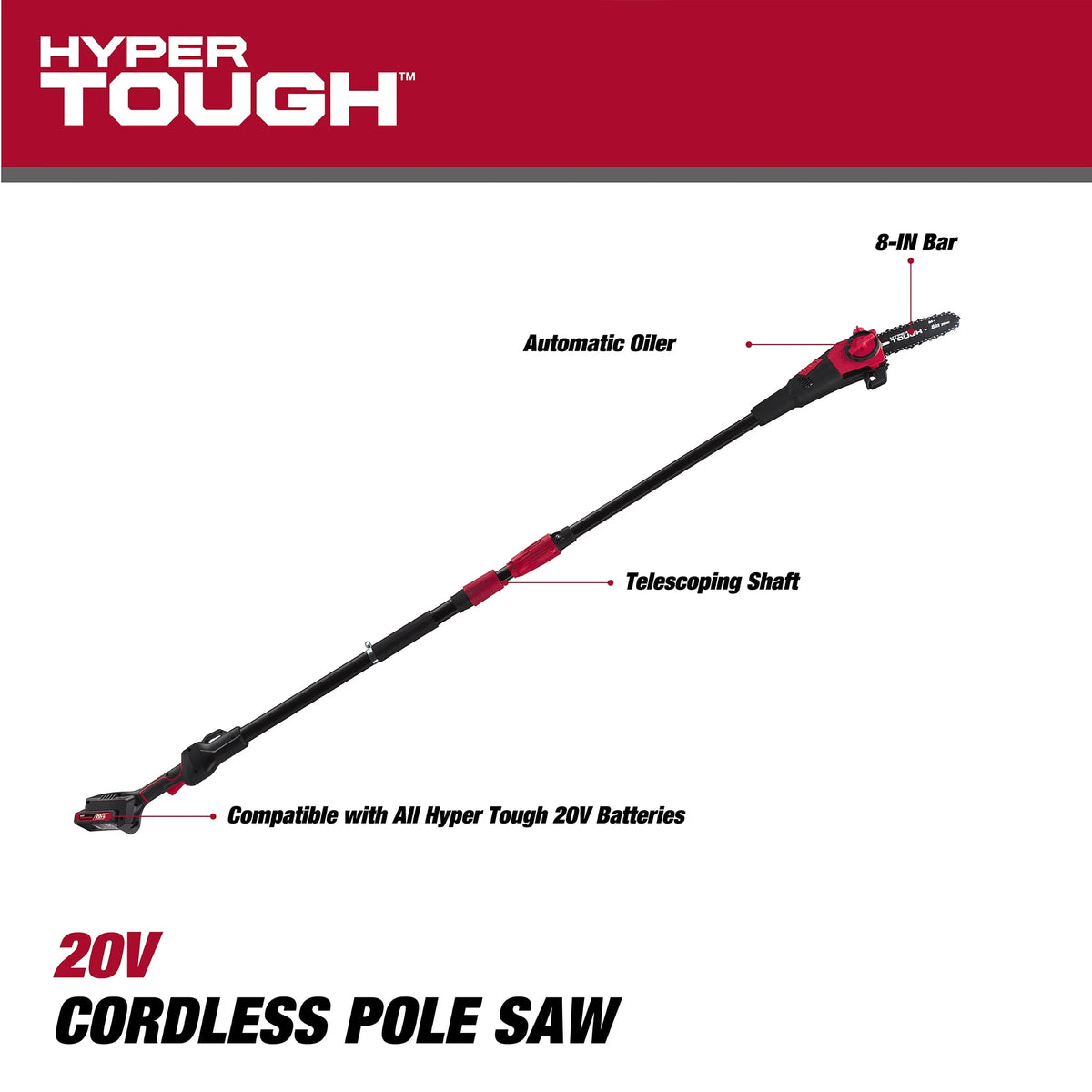 20V Max Cordless 8 Pole Saw P473091