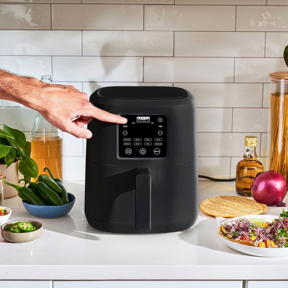 4.2-qt. Digital Air Fryer Black P5286