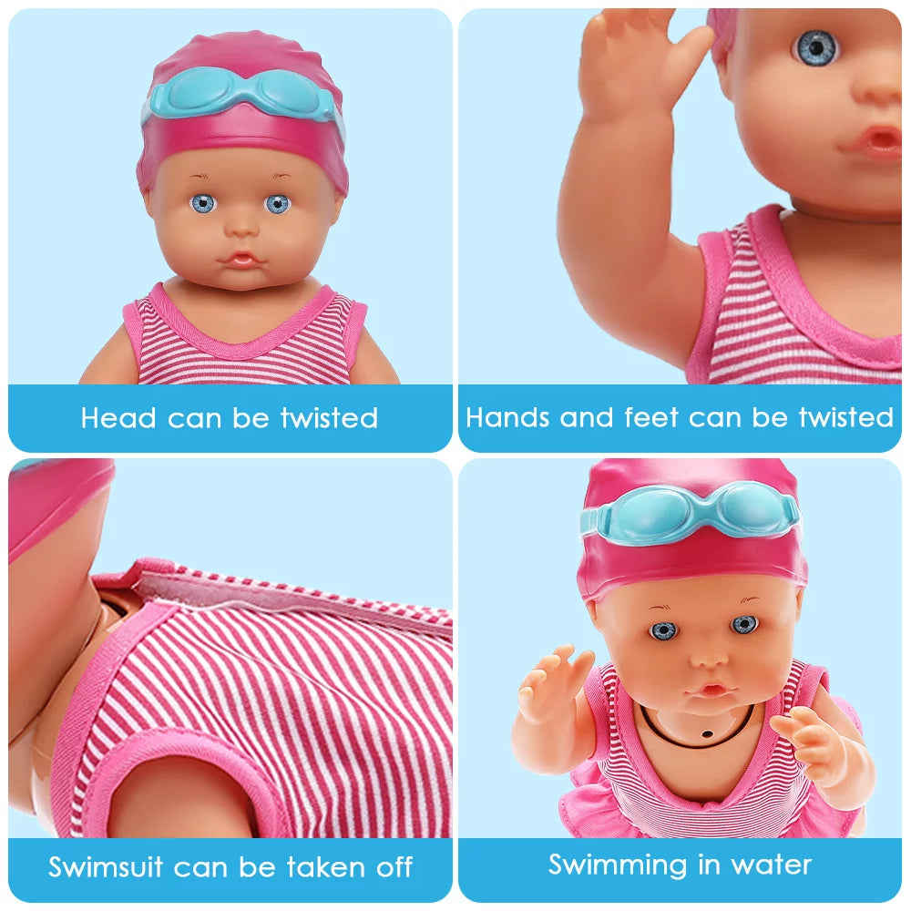 Electric Swimming Doll Q593