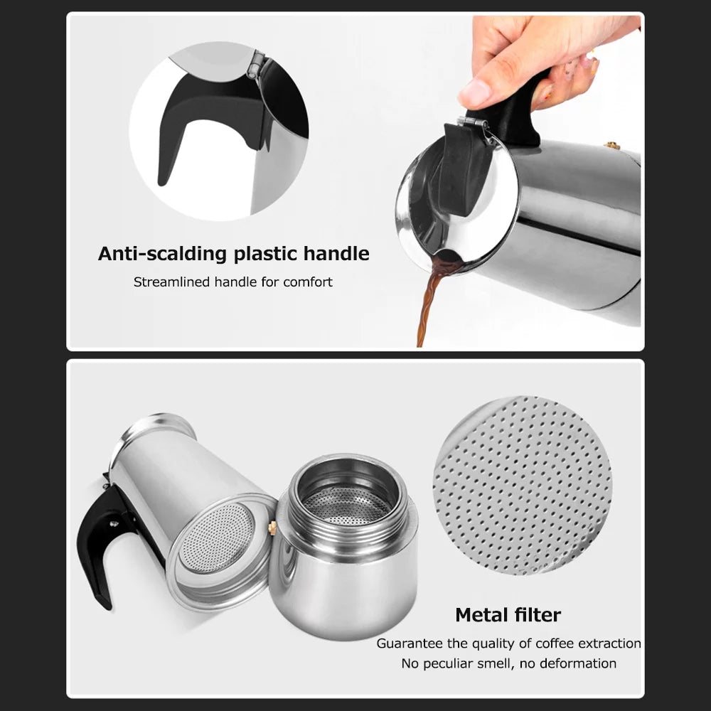 Stainless Steel Electric Coffee Maker L655184