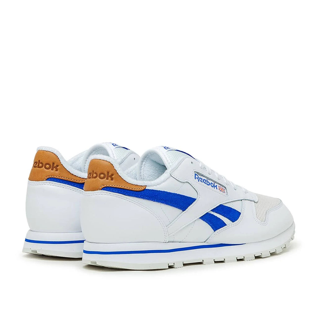 White Blue Leather Sneakers I864839