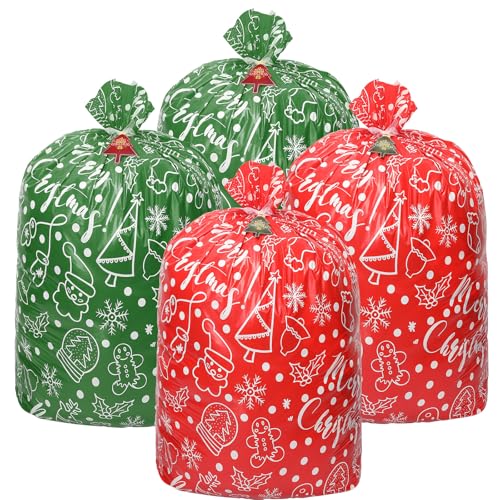 Assorted Sizes 34Pcs Christmas Gift Bags W69616