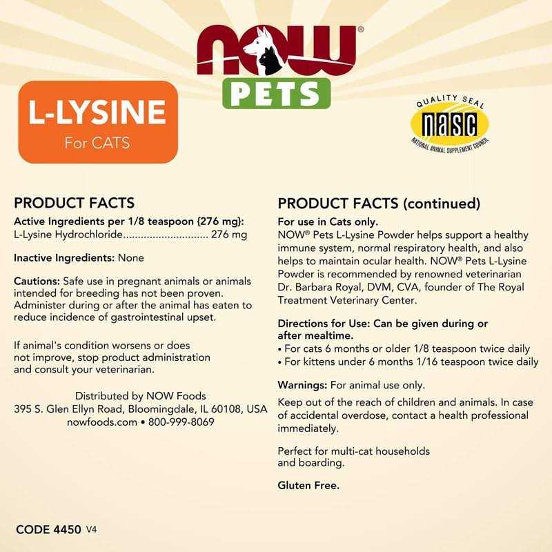 L-Lysine Powder for Cats K9139