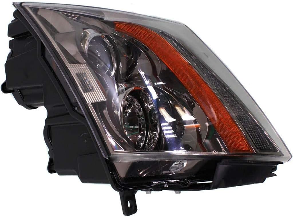 Headlight Assembly for Cadillac CTS Sedan 2008-2014 Driver Side Halogen U714